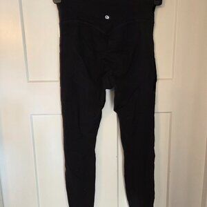 Halara Black High Waisted 7/8 Yoga Leggings Womens Size Small S Activewear